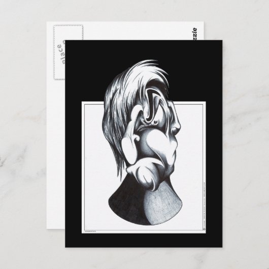 Twee vlakken van het Ref Briefkaart (Voorkant / Achterkant)