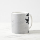 Twee vliegen hoog koffiemok (Voorkant rechts)