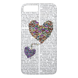Twee vlinderharten Case-Mate iPhone case