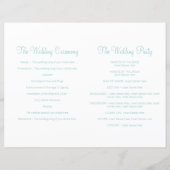 Twee vlinders aqua blauwgroen programma voor grafi (Achterkant)