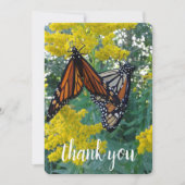 Twee  vlinders bedankkaart (Voorkant)