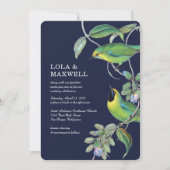 Twee vogelhuwelijken kaart (Voorkant)