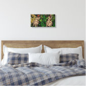 Twee vogels artistieke canvas print (Insitu (Slaapkamer))