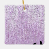 Twee vogels dromen keramisch ornament (Voorkant)