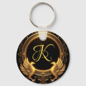 Twee vogels gepersonaliseerde Sleutelhanger (Voorkant)