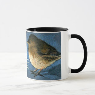 Twee vogels: Koffie, gesprek, vriendschap Mok
