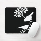 Twee vogels Mousepad Muismat (Met muis)