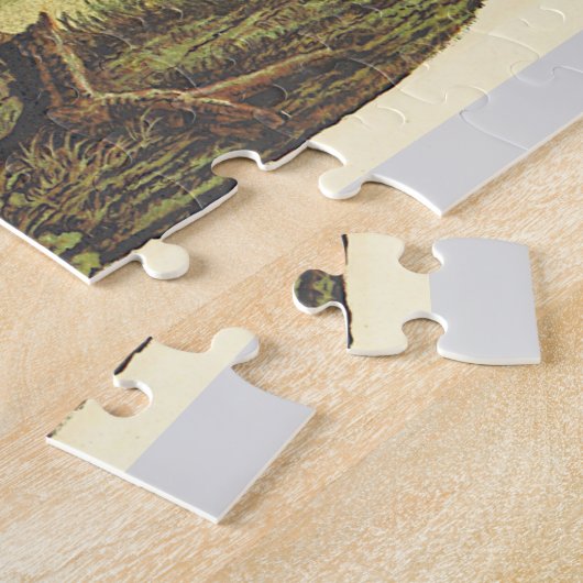 Twee vogels nabij een boomtak Puzzle Legpuzzel (Zijkant)