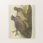 Twee vogels nabij een boomtak Puzzle Legpuzzel (Verticaal)