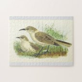 Twee vogels op de aardpuzzel legpuzzel (Horizontaal)