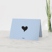 Twee vogels perfect samen verlovingskaart kaart (Achterkant)