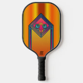 Twee vogels pickleball paddle (Voorkant)
