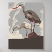 Twee vogels poster (Voorkant)