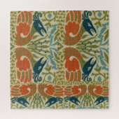 Twee vogels William Morris Legpuzzel (Horizontaal)