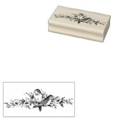  twee vogelsoorten Antiek Rubberstempel (Gestempeld)