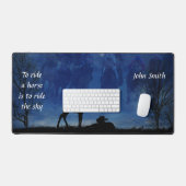 Twee volbloed Racehorse Foals Desk Mat (Keyboard & Muis)