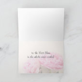 Twee volken roze Moederdag Kaart (Binnen)