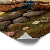 Twee volwassen Munchkin-personages met  charme Poster (Hoek)