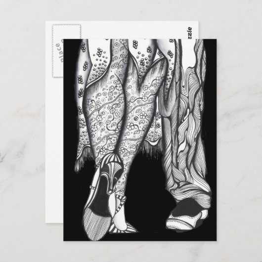 Twee voor Tango Briefkaart (Voorkant / Achterkant)