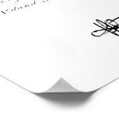 Twee Voorbeelden van de Handtekening Poster (Hoek)