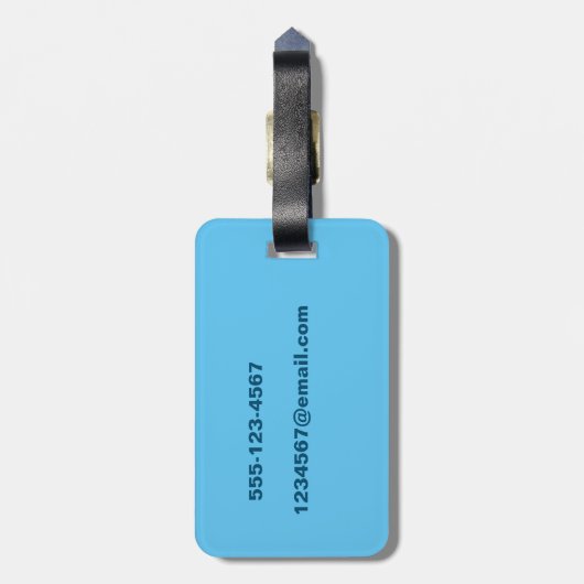 TWEE VOORZITTERS IN HET JAMAICA-BAGAGELABEL BAGAGELABEL (Achterkant verticaal)