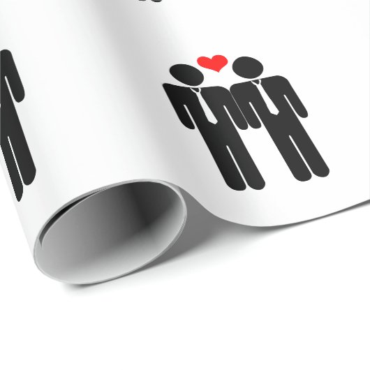 Twee vormen van Stropdas wedden Cadeaupapier (Rol Hoek)