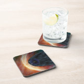 Twee Voyager ruimtesondes die turbulente ruimte ve Bier Onderzetter (Rechterzijde)