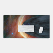 Twee Voyager ruimtesondes die turbulente ruimte ve Bureaumat (Keyboard & Muis)