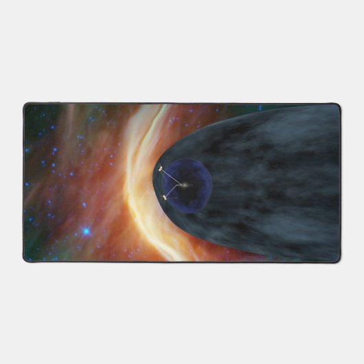 Twee Voyager ruimtesondes die turbulente ruimte ve Bureaumat (Voorkant)