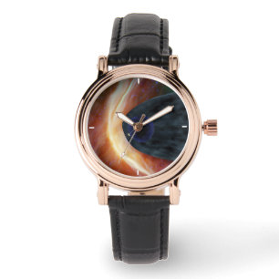 Twee Voyager ruimtesondes die turbulente ruimte ve Horloge