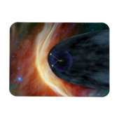 Twee Voyager ruimtesondes die turbulente ruimte ve Magneet (Horizontaal)