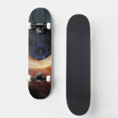 Twee Voyager ruimtesondes die turbulente ruimte ve Persoonlijk Skateboard (Voorkant)