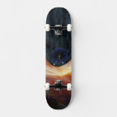 Twee Voyager ruimtesondes die turbulente ruimte ve Persoonlijk Skateboard (Voorkant)