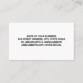 twee vrachtwagenvoertuigen | Herstelservices Visitekaartje (Achterkant)