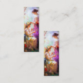 Twee vrienden Bladwijzer Mini Visitekaartje (Voorkant / Achterkant)