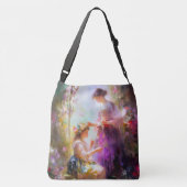 Twee vrienden crossbody tas (Achterkant)