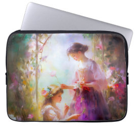 Twee vrienden laptop sleeve