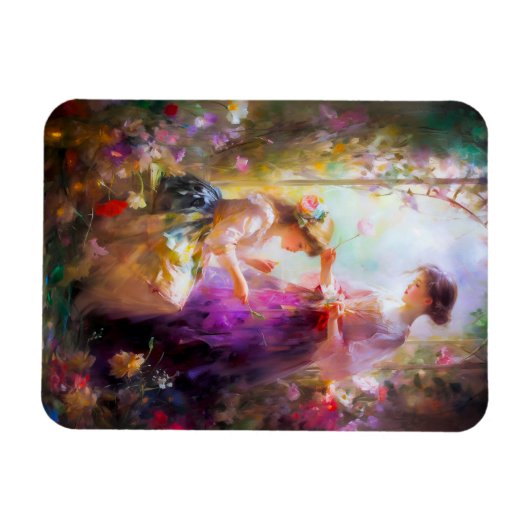 Twee vrienden magneet (Horizontaal)