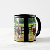 Twee Vrienden met Spreuken 18:24 Mok (Voorkant rechts)