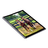 Twee Vrienden met Spreuken 18:24 Notitieboek (Rechterzijde)