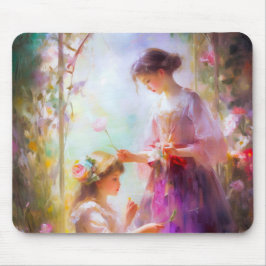 Twee vrienden muismat