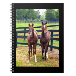 Twee vrienden notitieboek