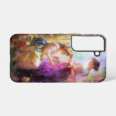 Twee vrienden samsung galaxy hoesje (Achterkant horizontaal)