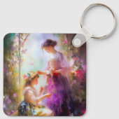 Twee vrienden sleutelhanger (Achterkant)