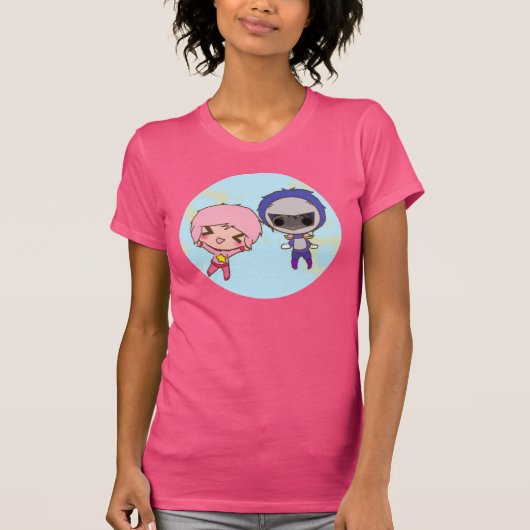 Twee vrienden t-shirt (Voorkant)