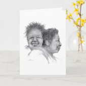 Twee vrienden voor altijd kaart (Gele Bloem)