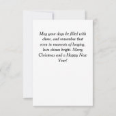 Twee vrolijke katten kaart (Achterkant)