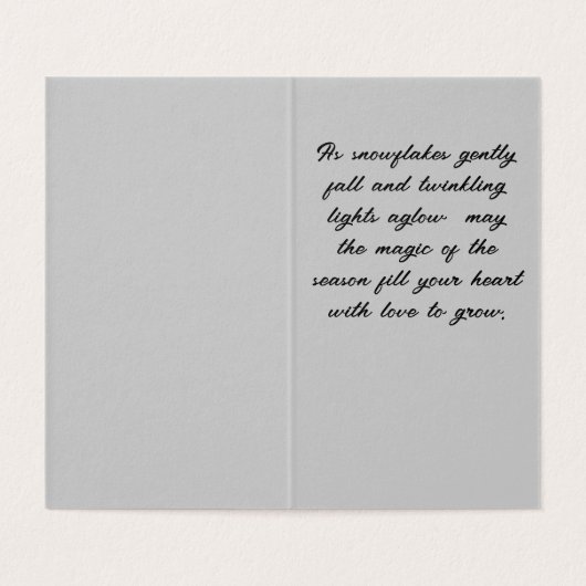 Twee vrolijke oranje en witte katten Kerstkaart Kaart (Binnenkant ongevouwen)