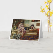 Twee vrouwelijke vrienden in Harem Kaart (Gele Bloem)