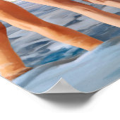 Twee vrouwen aan de kust poster (Hoek)